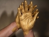 Golden Working Hands